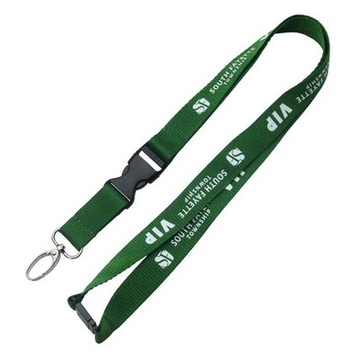 Screen Printed Polyester Breakaway Lanyards